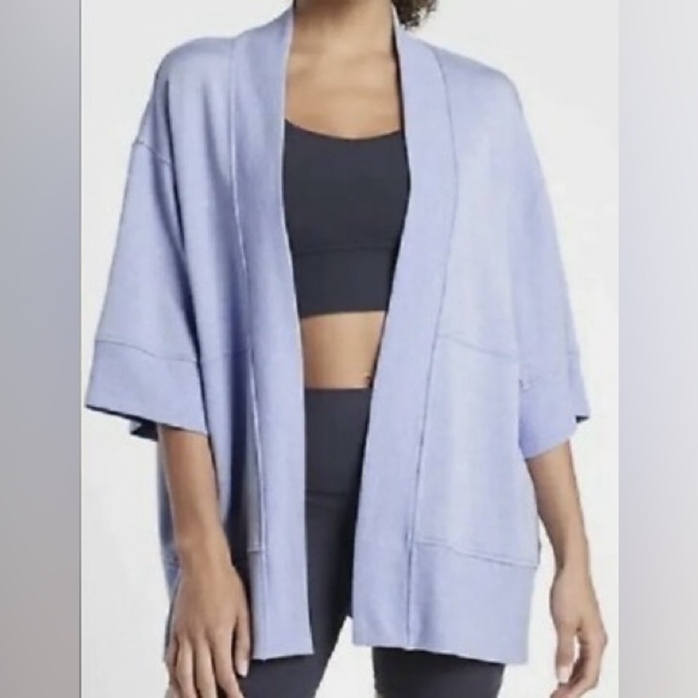 NWT Athleta Lotus Wrap Blue Heather SIZE S/M